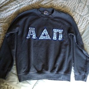 S ADPi Letter Sweatshirt