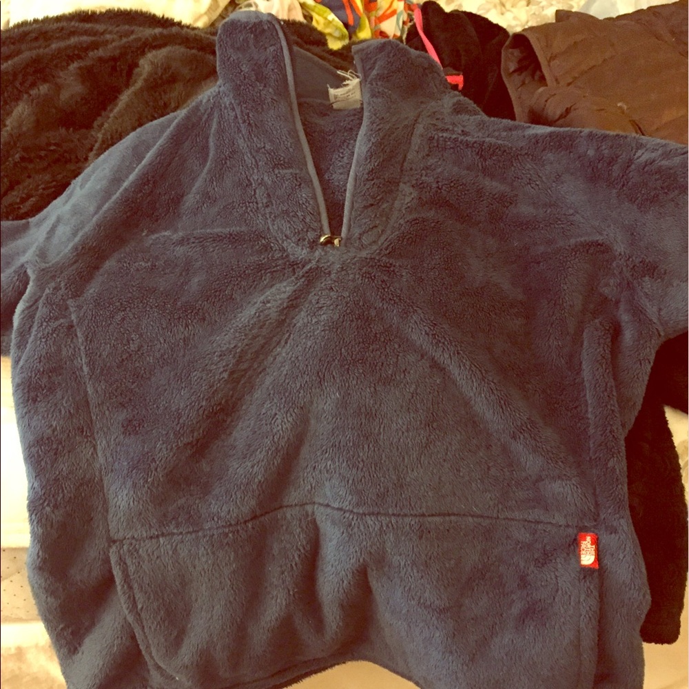 SOFT NORTH FACE 3/4 ZIP