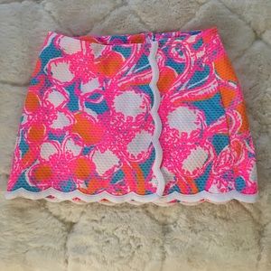 Lilly Pulitzer Scalloped Skirt