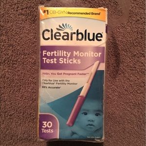 Clear blue easy fertility sticks 30pk exp 8/2017