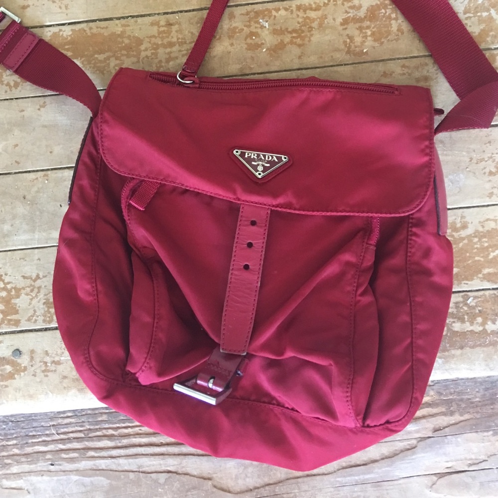 Prada bag! Authentic but thrashed