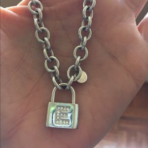 Tiffany bracelet "E", 7"