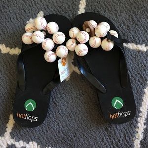 Baseball flip-flops