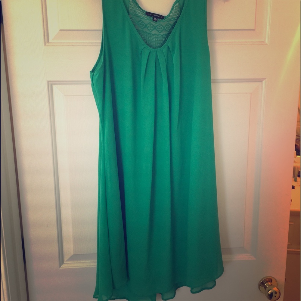 My Michelle Emerald Green Dress