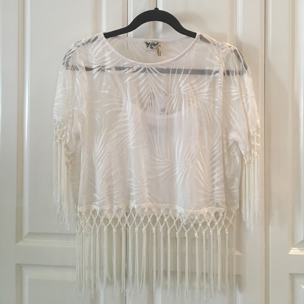 Show Me Your Mumu Fringe Top