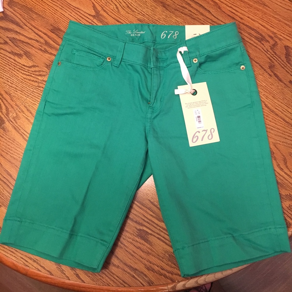 The Limited jean shorts