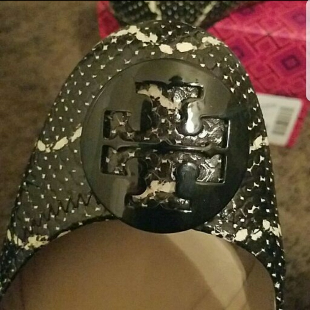 Tory Burch Snakeskin Reva