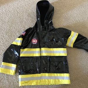 Boys Firefighter Rain Jacket
