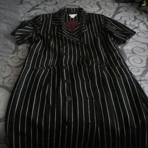 Pinstripe dress