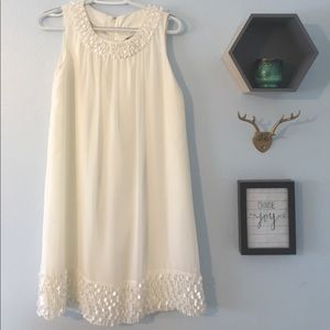 White shift dress! Never been worn!