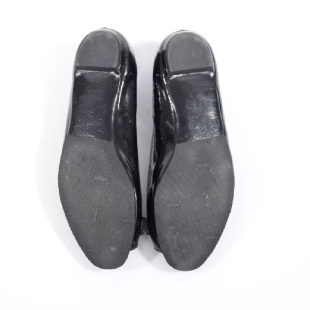 ❌SOLD❌Gucci patent leather peep toe flats - Picture 5 of 6