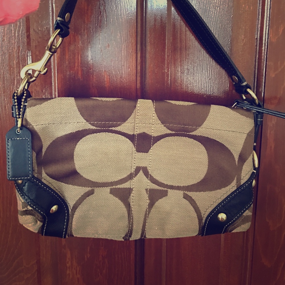 Brown Coach purse