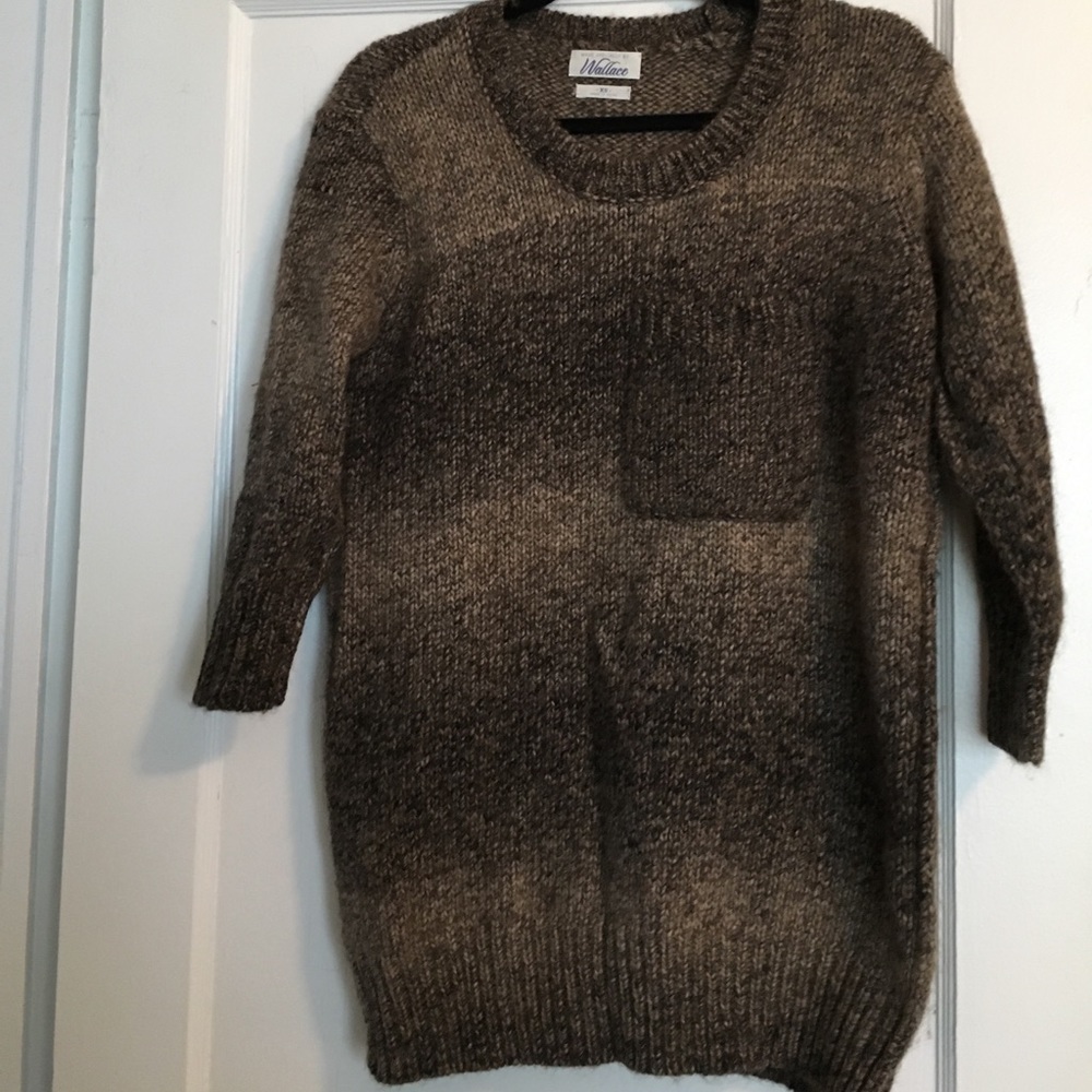 Madewell Wallace Rainboat chunky sweater xs