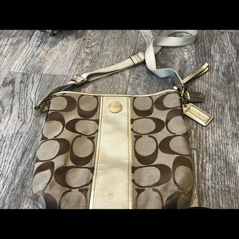 Coach cross body bag