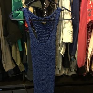 Blue Dress from Express