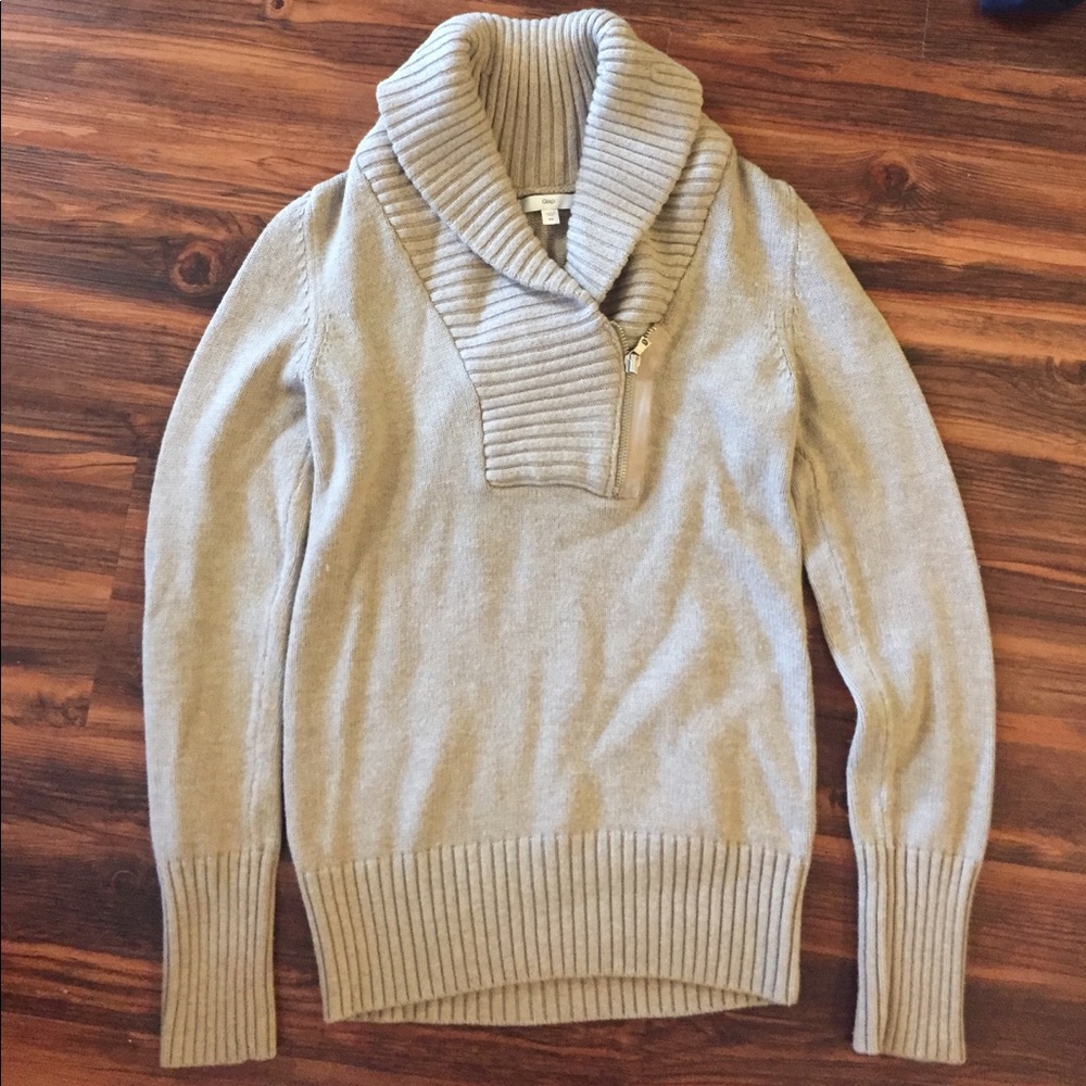 Tan sweater