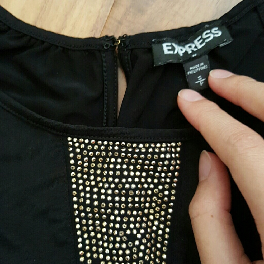DONATEDExpress Embellished Top - Picture 2 of 4