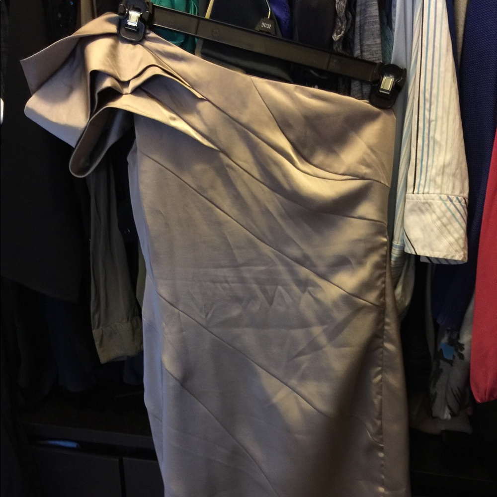 Tan Dress