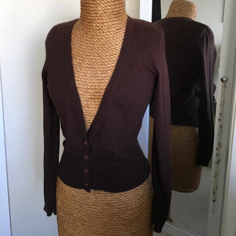 Brown Cardigan-pick 3 marked items for $15