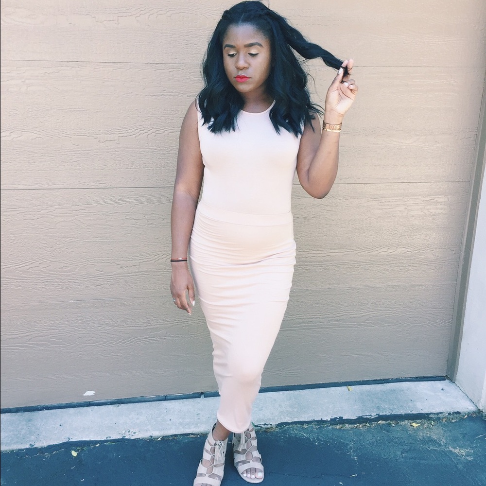 Sleeveless Bodysuit Nude
