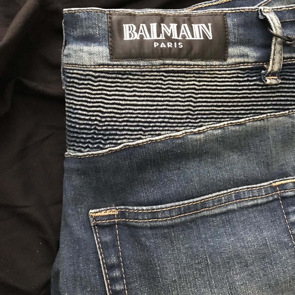 Size 32 balmain jeans