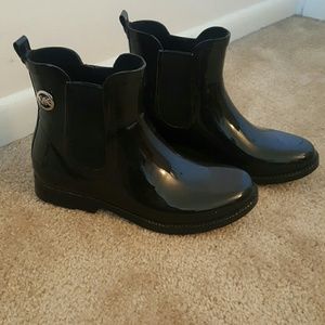 Michael Kors rain booties: