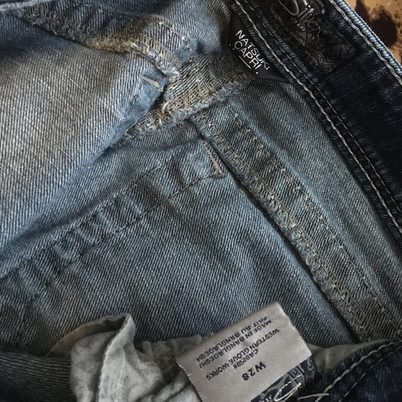 Natsuki silver jeans Capri - Picture 3 of 3