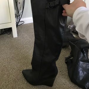 Steve Madden "Zylon" wedge boot