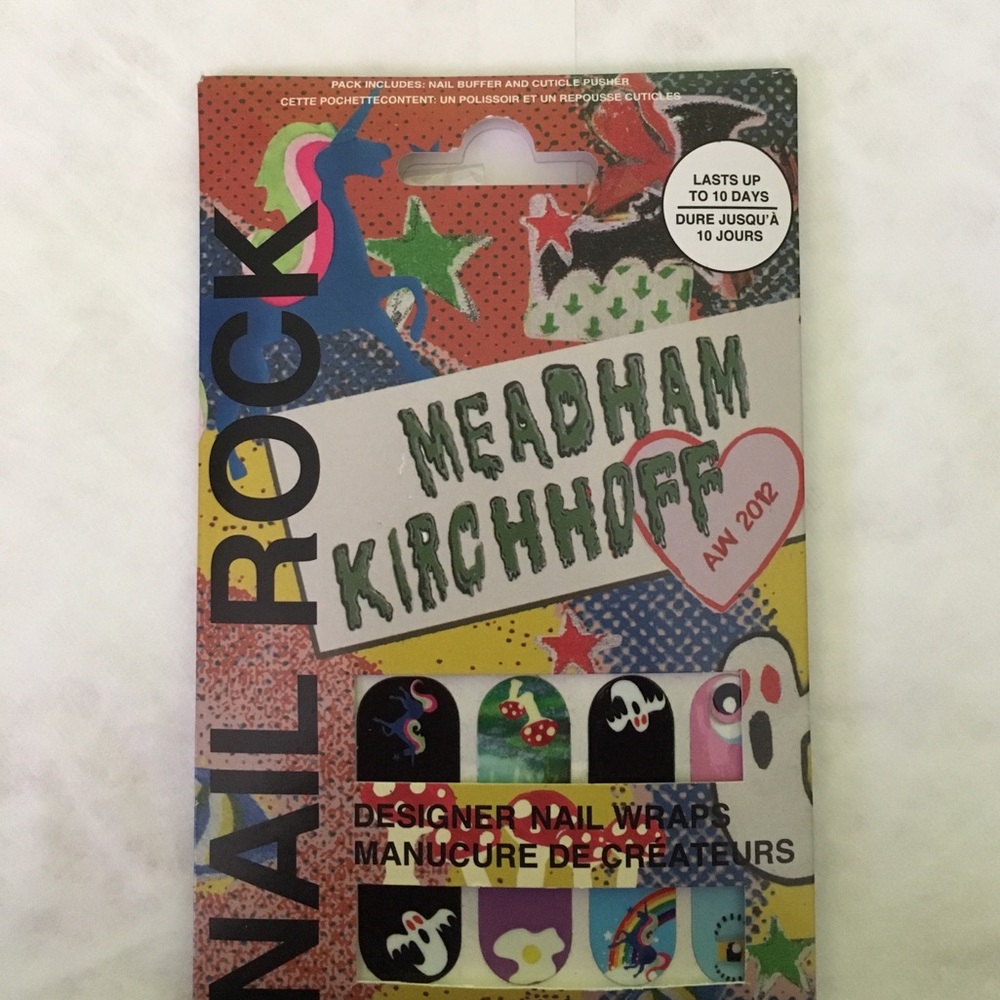 RARE Nail Rock unicorn ghosts monsters nail art