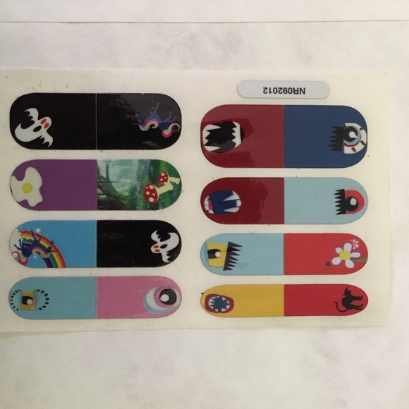 RARE Nail Rock unicorn ghosts monsters nail art - Picture 3 of 3