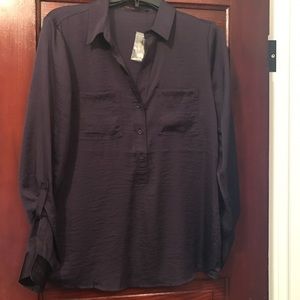 Limited Plum long sleeved blouse