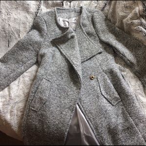 White wool jacket