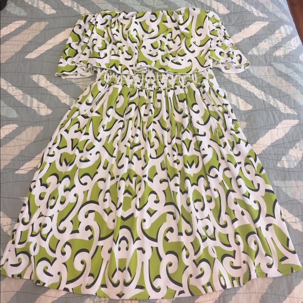 Ruffle top strapless Private Gallery dress size S