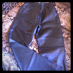 Leather pants