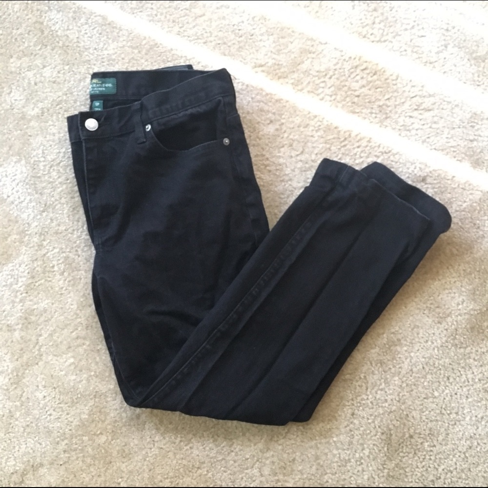 Lauren Ralph Lauren Black Denim Jeans 12P