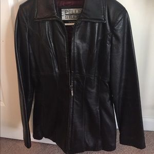 Leather jacket