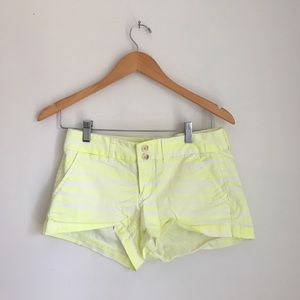 American Eagle Size 4 Striped Shorts