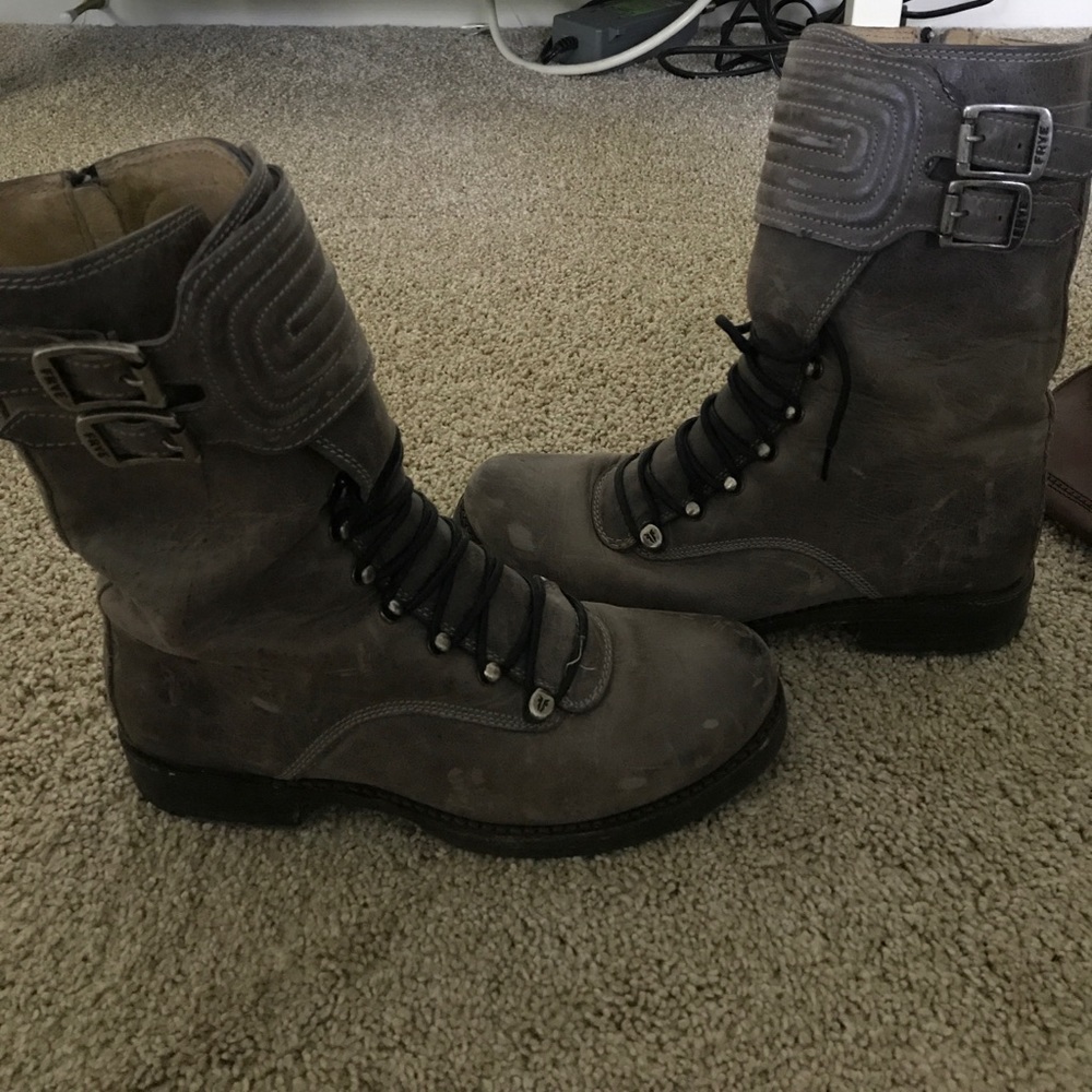 Frye Veronica Motor Cross Boots