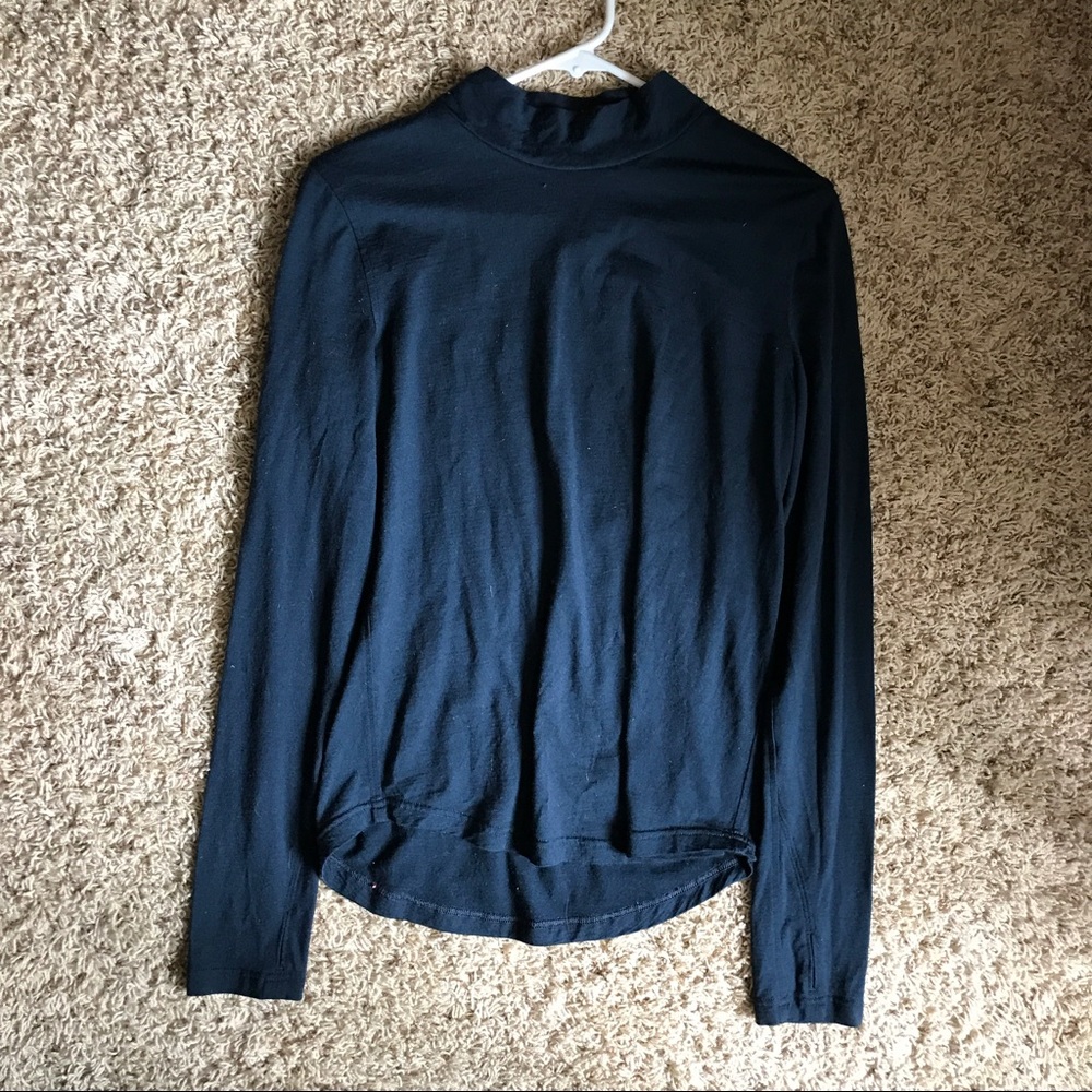 Lululemon mock-neck shirt