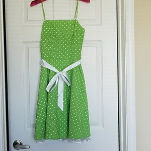 Spring rockabilly dress