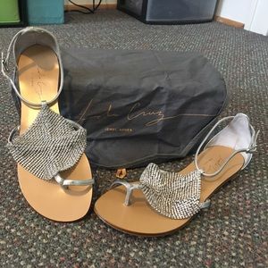 Lola Cruz Jewel Shoes