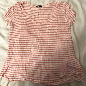 Paige striped pocket tee