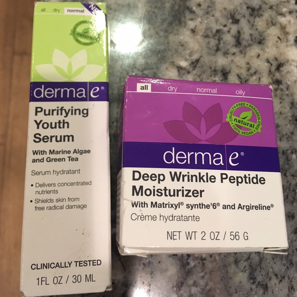 Derma E Youth Serum & deep wrinkle moisturizer
