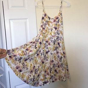 Women's floral spring dress