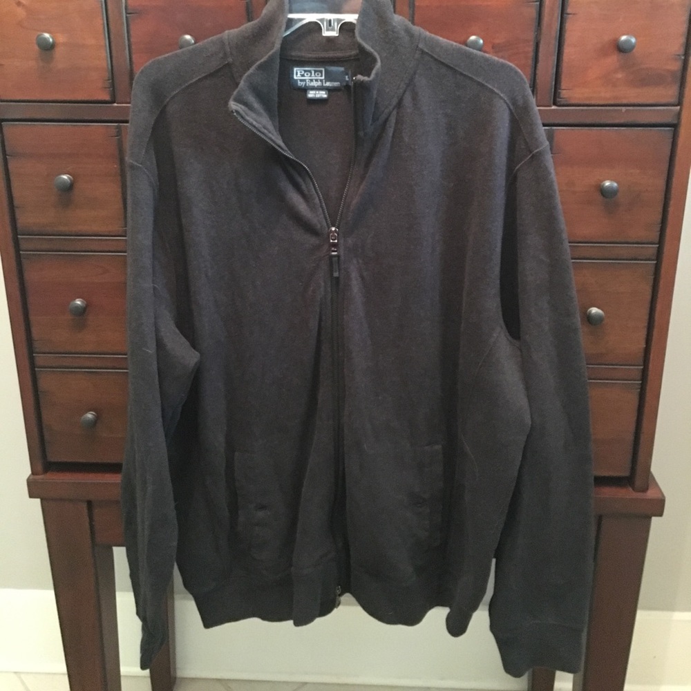 Polo zip up jacket