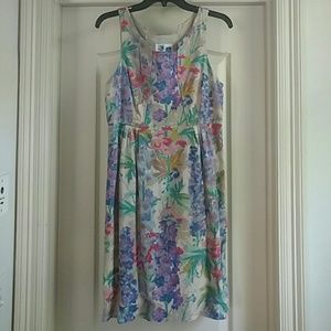 Anthropologie Spring Floral Dress