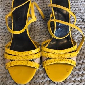 Burberry leather espadrilles- size 39.5