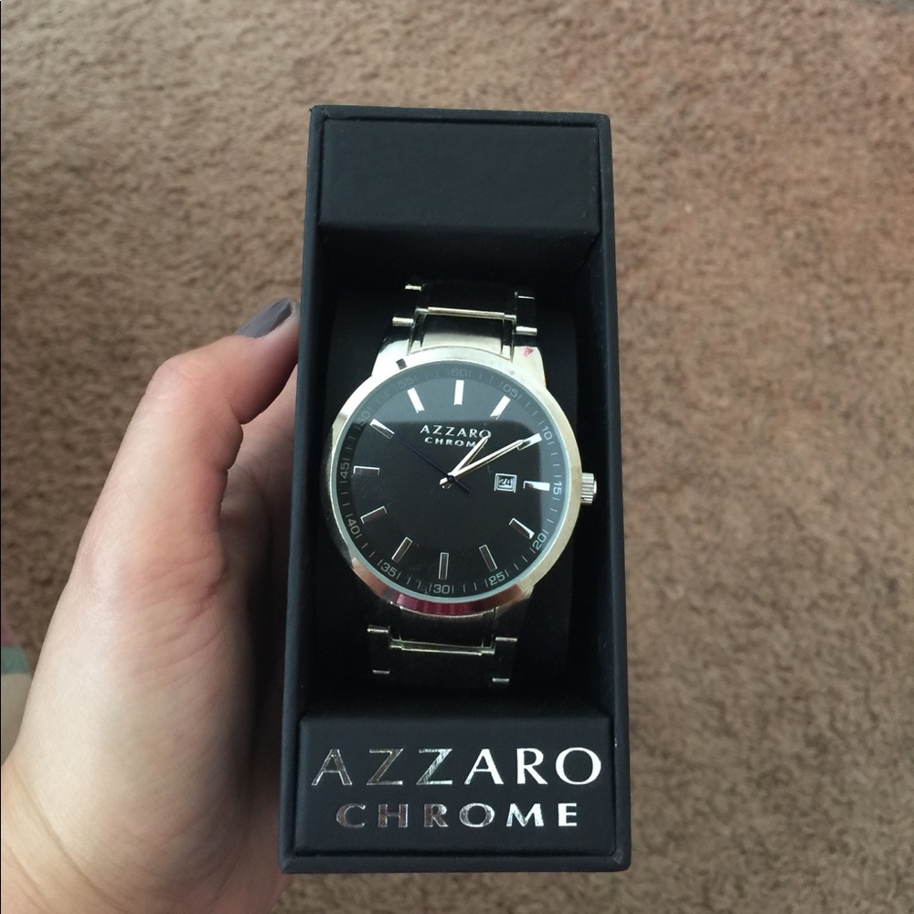 Azzaro Chrome Watch for Him