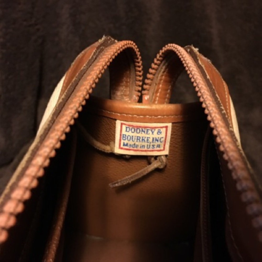 Vintage Dooney & Bourke large satchel - Picture 2 of 6