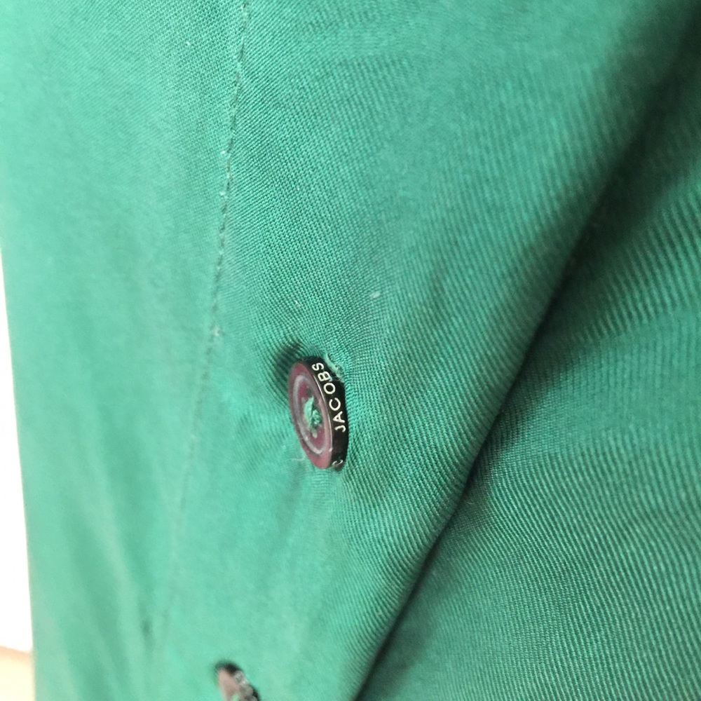 Marc By Marc Jacob Kelly Green From Button Dress - image 2